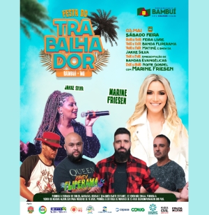 Noite Gospel com a cantora carioca Marine Friesen promete lotar a Festa do Trabalhador em Bambu&iacute;